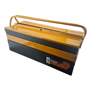 Caja De Herramienta Articulada Metálica Toolmak 