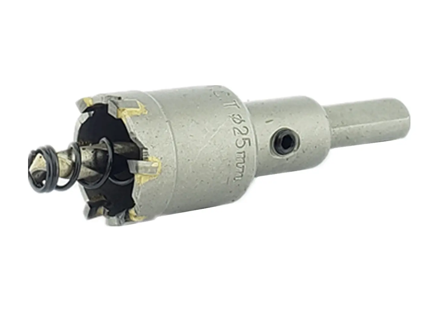 Broca Copa Tct Punta De Carburo Para Metal 25mm 1