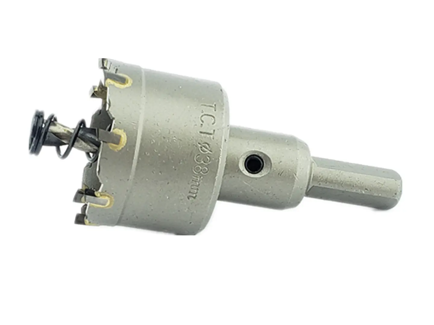 Broca Copa Tct Punta De Carburo Para Metal 38mm 1