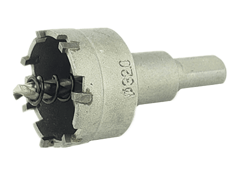 Broca Copa Tct Punta De Carburo Para Metal 32mm