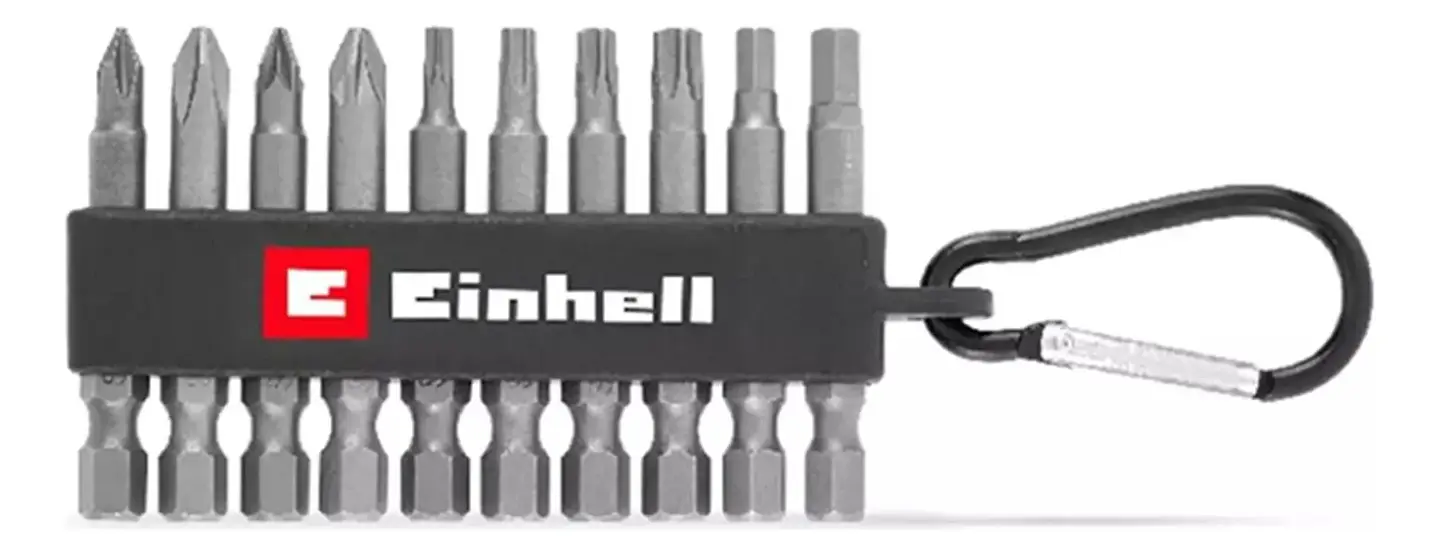 Juego Puntas Phillips Hexagonal 10pcs Einhell  1
