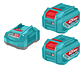 Set de 2 Baterías Litio Ion 2.0ah 42V + Cargador Rápido 2Ah - Línea P42m - Tfbcpm20221 - Miniatura 1