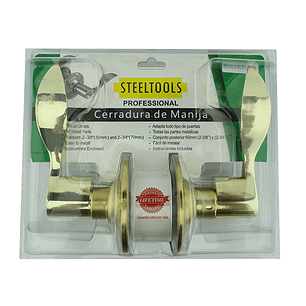 Chapa Tubular Dormitorio-oficina 8005sn/8005pb Steeltools