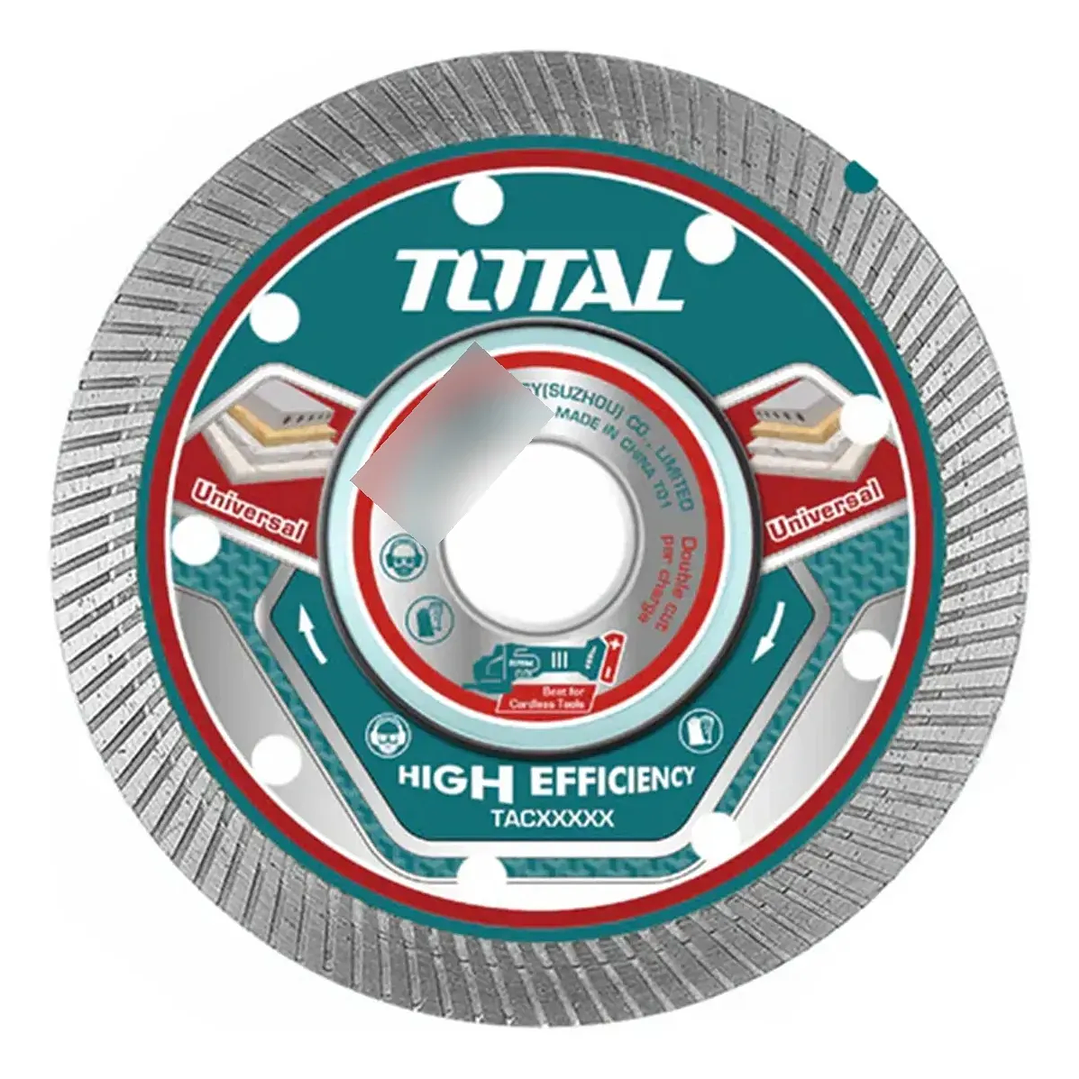 Disco Corte Diamantado Turbo 4 1/2 115mm Total Tac2151151  1