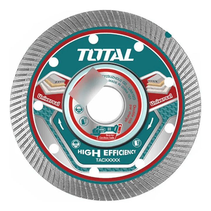 Disco Corte Diamantado Turbo 4 1/2 115mm Total Tac2151151  1