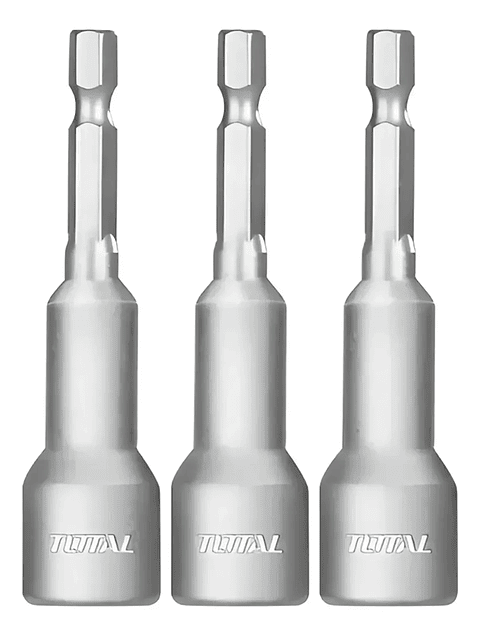 Adaptadores Para Taladro 10mm Punta Magnética 3 Piezas Total