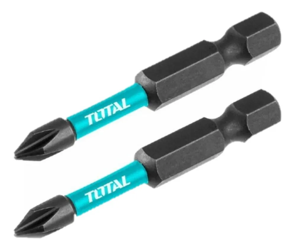 Set Puntas Phillips Ph2 50mm Impacto 2 Piezas Total 1