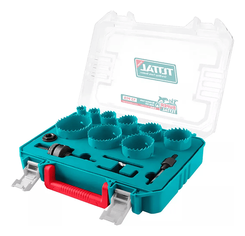 Kit Set Juego Sierra Copa Bi-metal 13 Piezas Total 