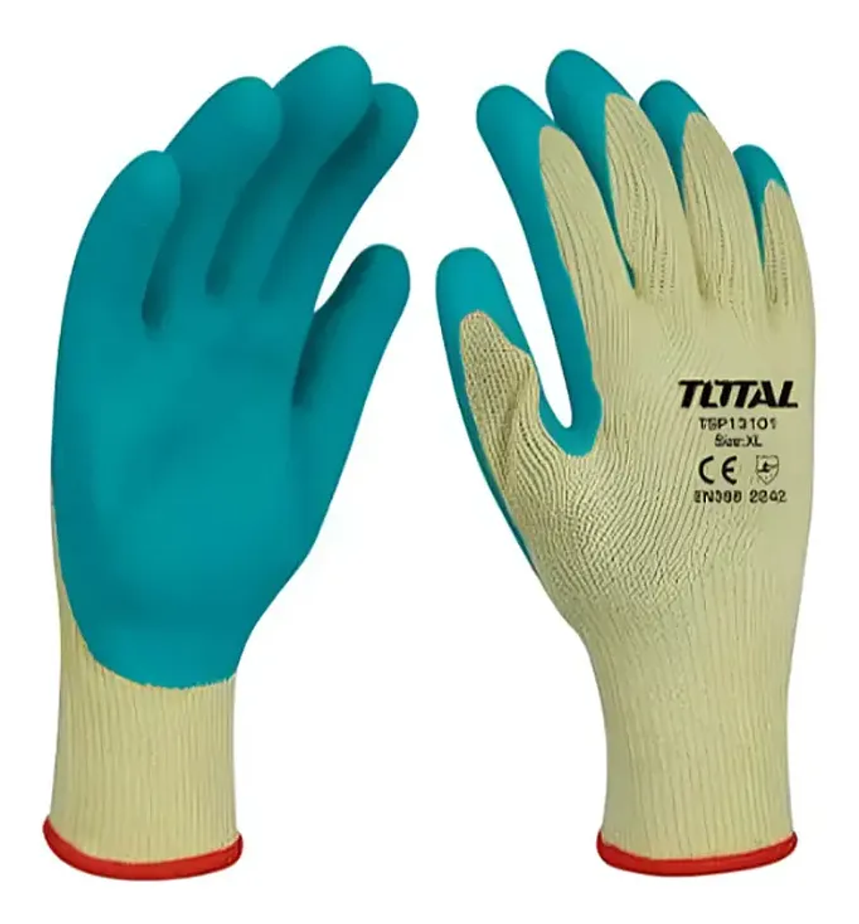 Guantes De Látex Para Cargas Pesadas Talla XL Total  1