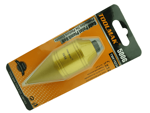 Plomada Plomo Para Albañil 500gr Toolmak