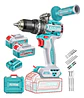 Taladro Percutor 20v 96nm 2 batería + Cargador Total Tidli209686  - Miniatura 1