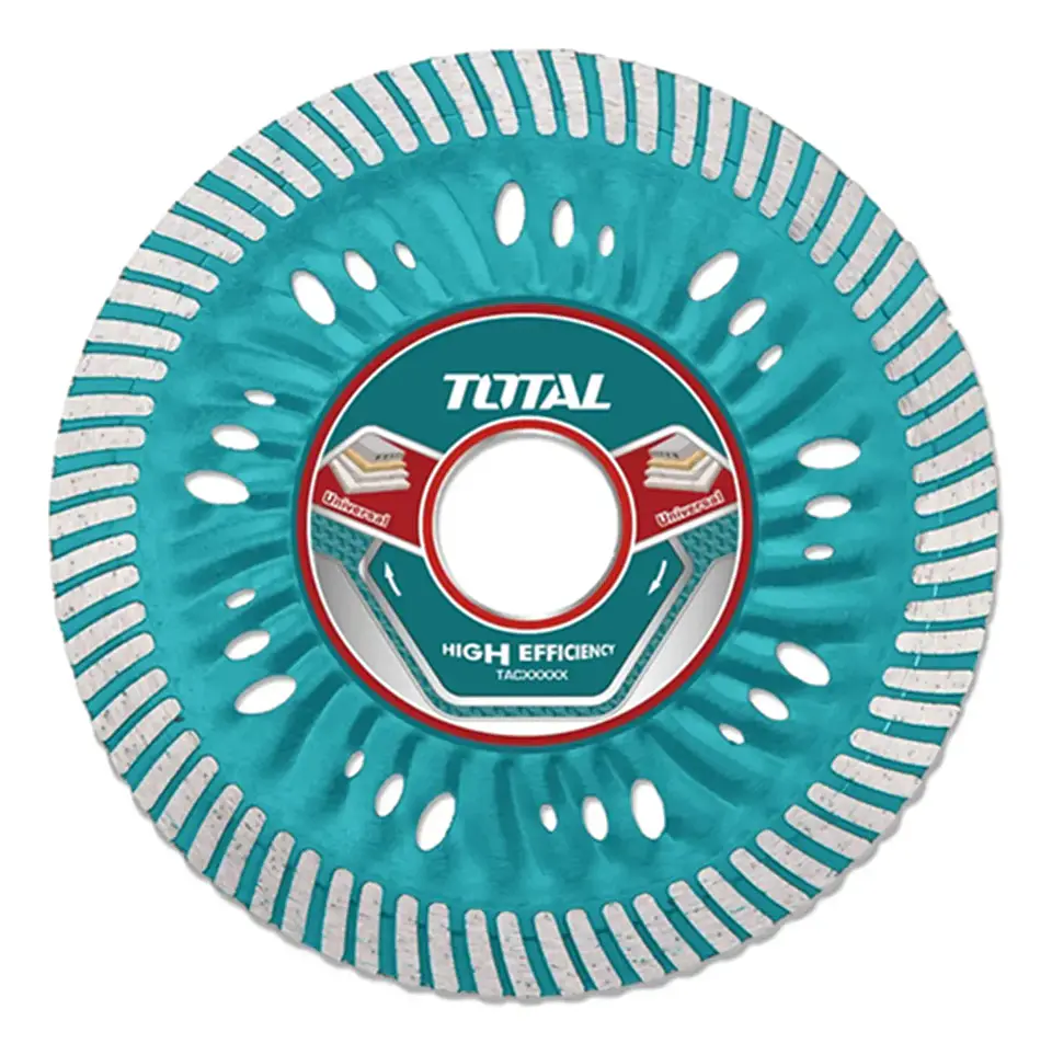 Disco De Corte Diamantado Turbo 180mm Total Tac062301  1