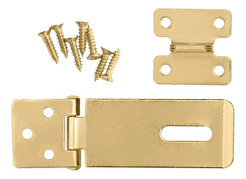 Bisagra Aldaba Portacandado Para Seguridad 2.5 Pulgadas Total THSS1025