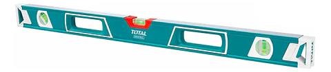 Nivel Aluminio 3 Burbujas 80cm Total Tmt2806