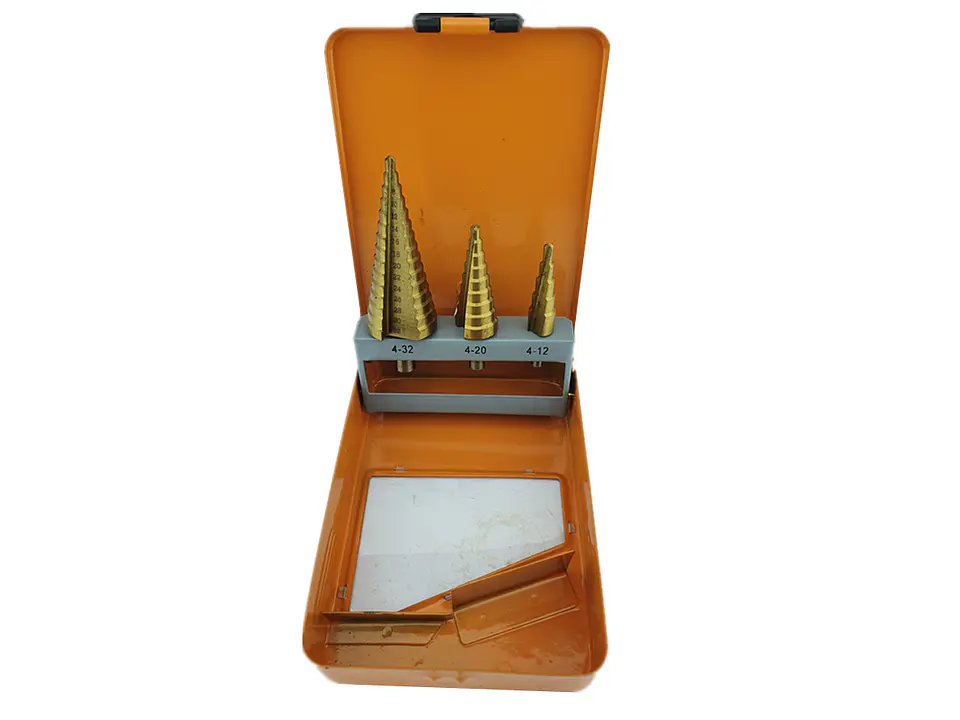 Set De Broca Escalonada 3 Piezas Toolmak 2