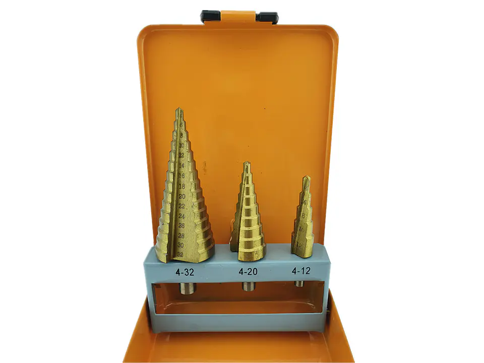 Set De Broca Escalonada 3 Piezas Toolmak 3