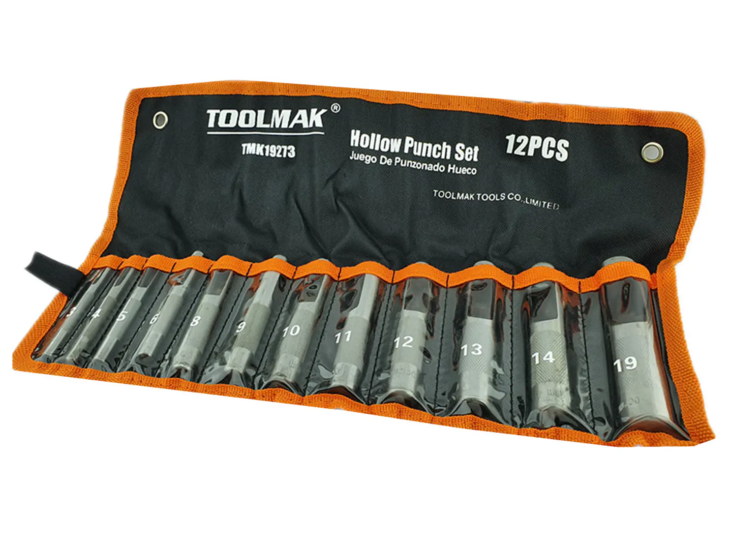 Sacabocados De Impacto  12 Piezas Toolmak 1