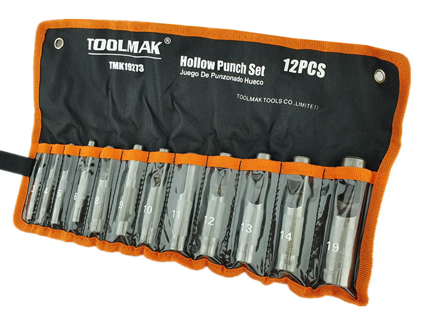 Sacabocados De Impacto  12 Piezas Toolmak 3