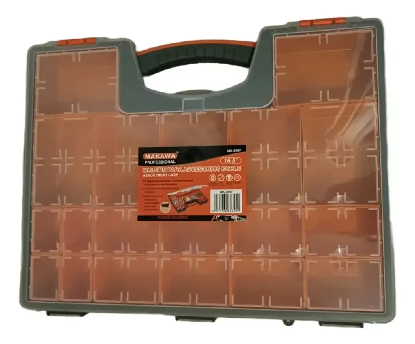 Caja Organizadora Herramientas 16.5 Pulgadas Makawa MK0997 1