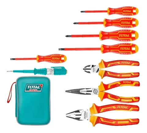 Juego De Herramientas 9 Piezas Total Thkist3092