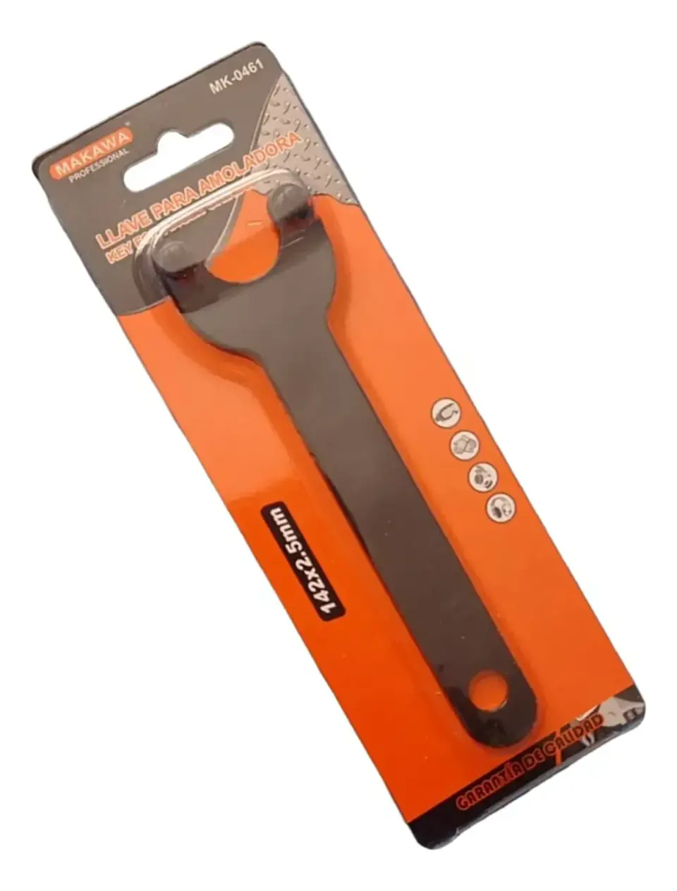 Llave Para Galletera Esmeril Angular Metal Negro Makawa MK0461 1