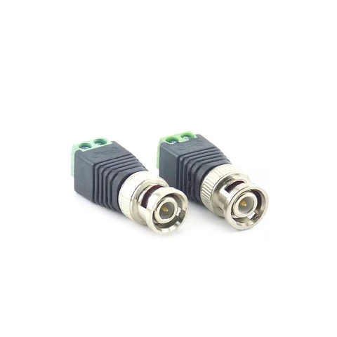 Conector Bnc Macho Atornillado Para Cámaras Cctv