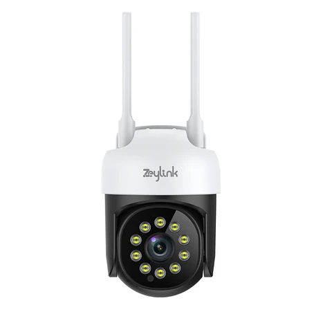 Cámara Ip Wifi Exterior 5MP Ultra HD 3K Ptz 360° Audio Deteccion Alarma Full Color