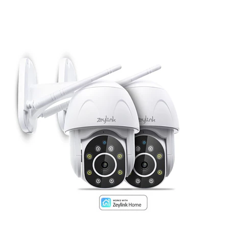 Camaras Seguridad Inalambrica Wifi 5MP Ultra HD 3K Ptz 360° Pack 2U