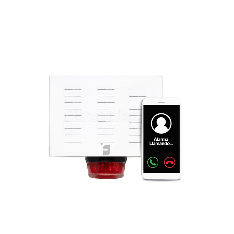 Alarma Comunitaria 30W Gsm X-10 Activacion Llamada Telefonica Compatible Con Satelites