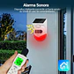 Sensor Pir Alarma Wifi Solar Sonido 120Db 433 Mhz Zeylink - Miniatura 4