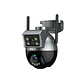 Cámara Seguridad IP Wifi 4MP Exterior Doble Lente Ptz 360° Full Color - Miniatura 1