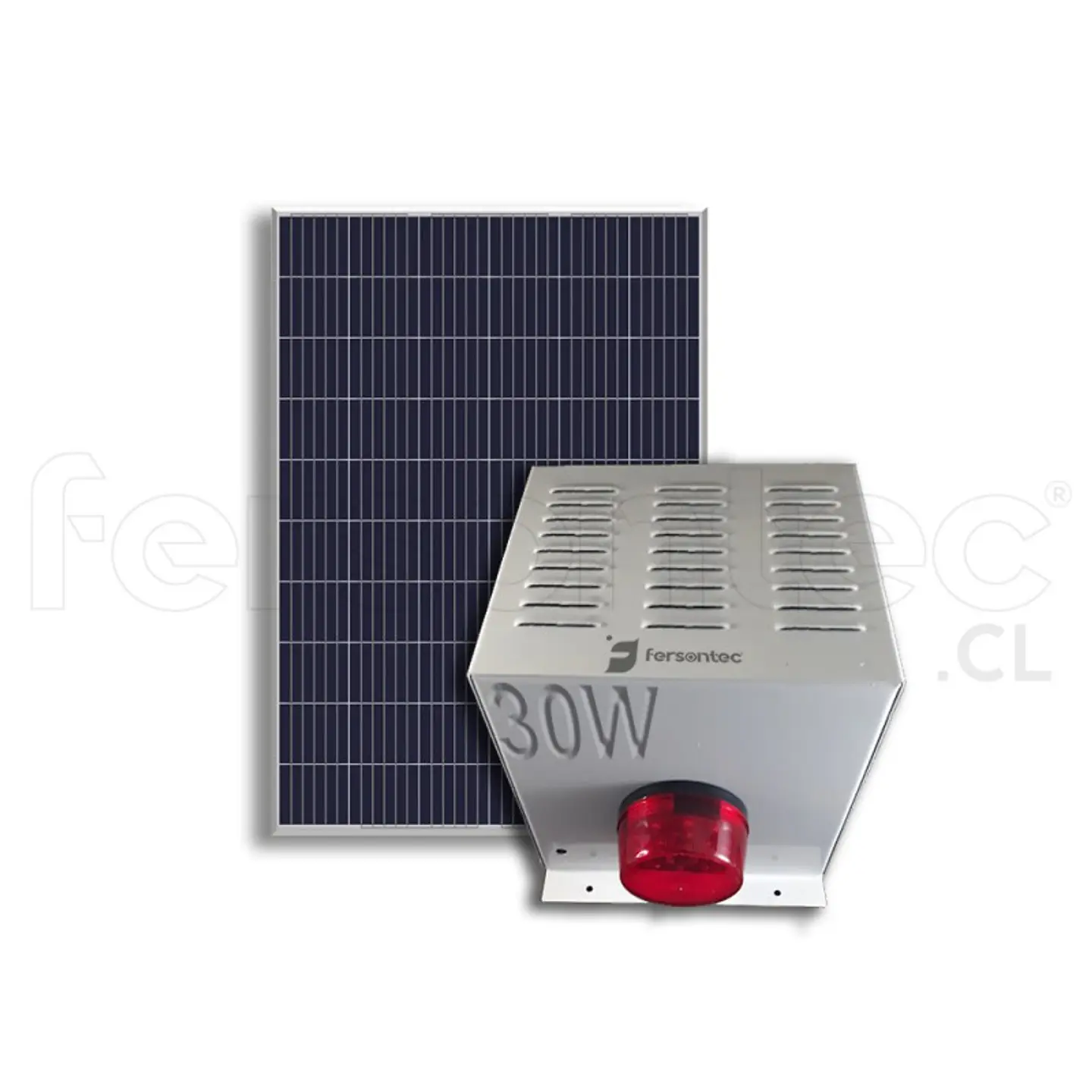 Alarma Comunitaria Solar 4G LTE Gsm Alerta Inmediata Con Llamada Celular 30W + Control 3