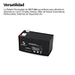 Bateria 12V 1.3 Ah Recargable - Miniatura 2