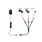 Cable Divisor De Poder Pulpo 1 A 8 Para Cámara Seguridad Bnc Cctv - Miniatura 3