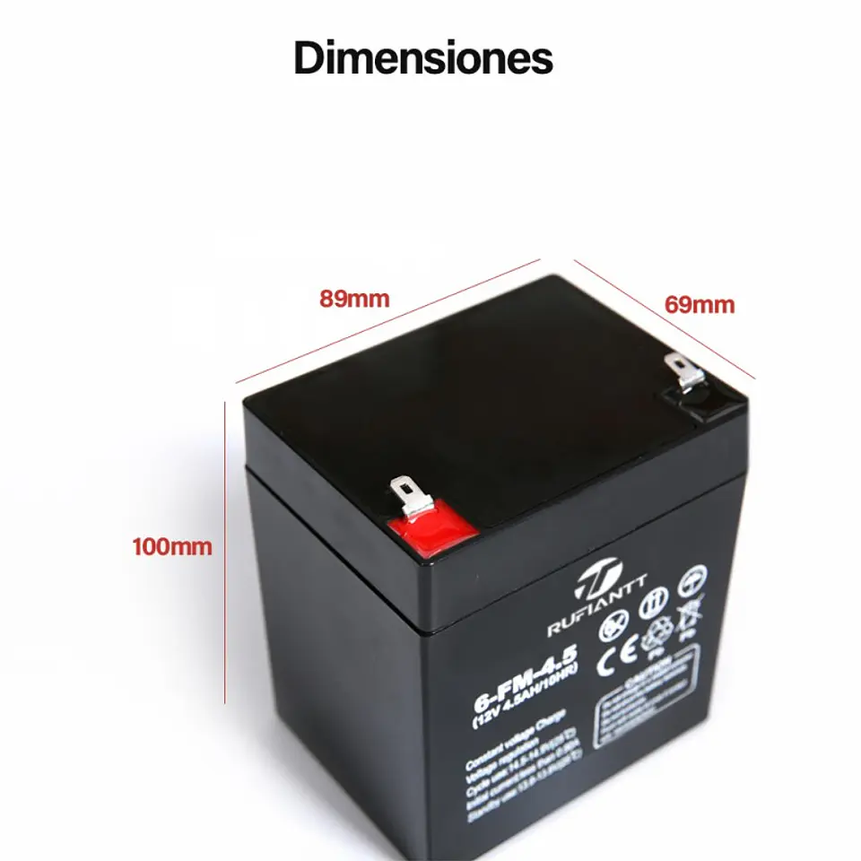 Bateria 12V 4.5 Ah Amperes 3
