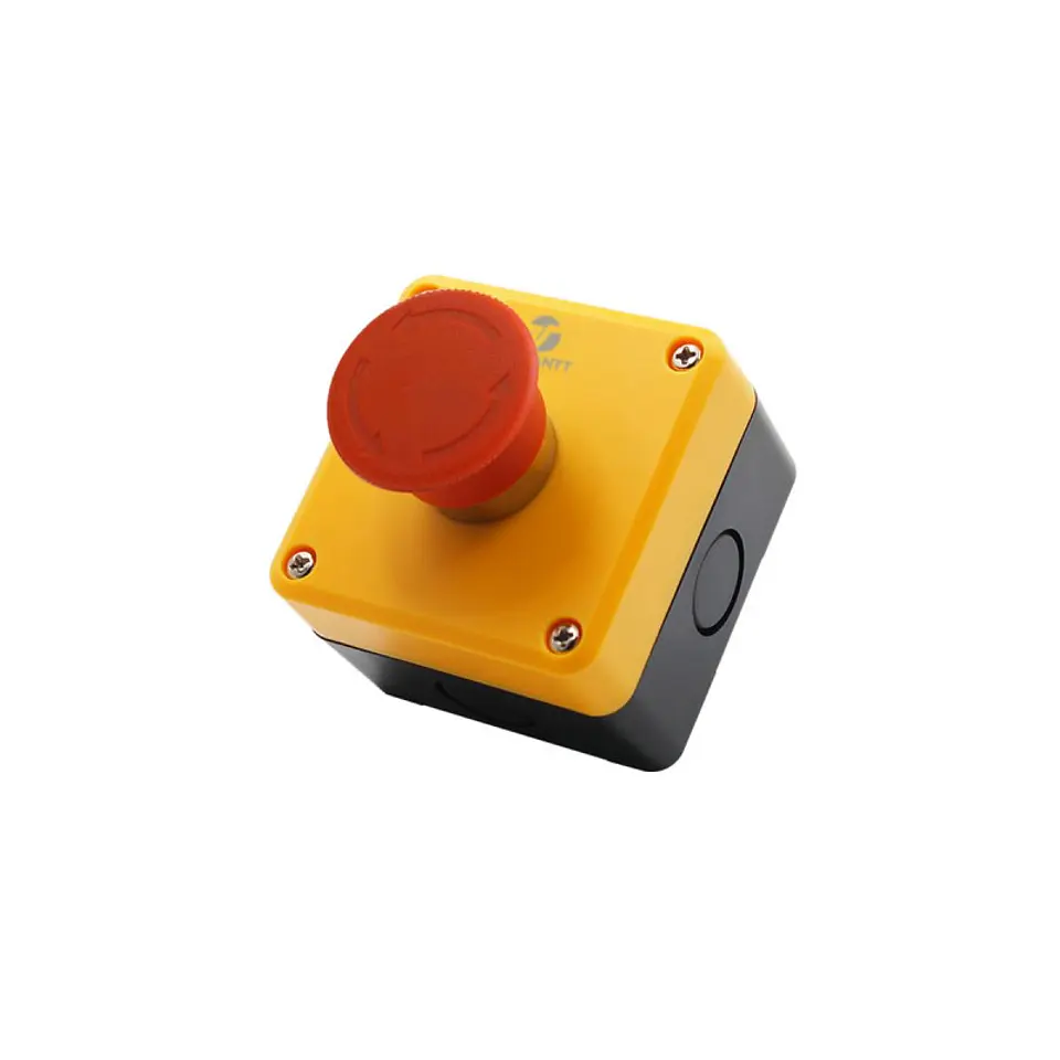 Boton Pulsador Armado Parada Emergencia 12V - Nc-No-Com 1