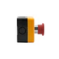 Boton Pulsador Armado Parada Emergencia 12V - Nc-No-Com - Miniatura 2