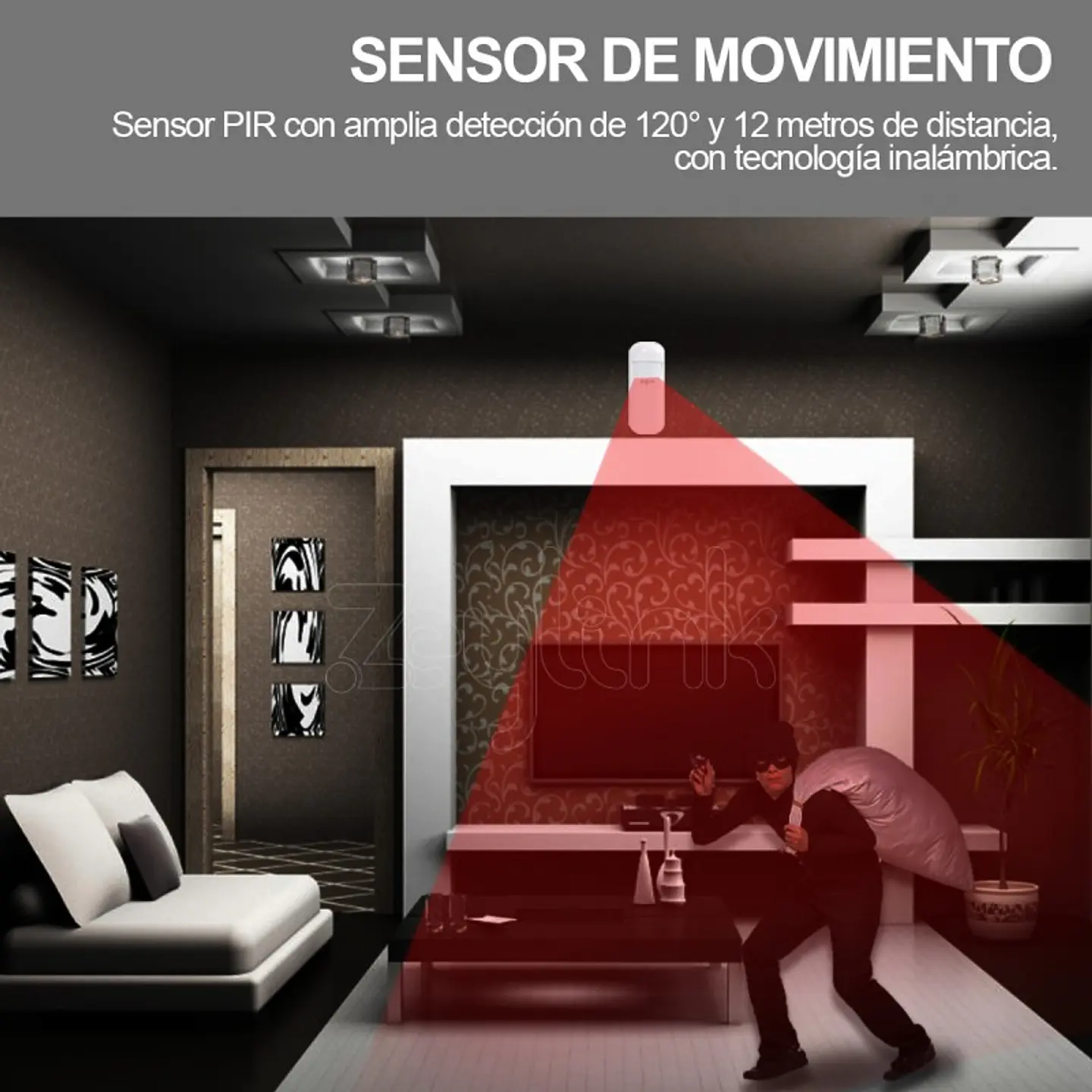 Sistema De Alarma 4G Lte Para Casa Y Negocio Ft 3000 Plus Seguridad 7