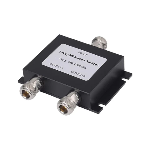 Divisor Splitter Coaxial Conector Tipo N 2 Vias Para Antenas De Señal Celular