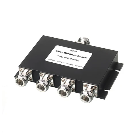 Divisor Splitter Coaxial Conector Tipo N 4 Vias Para Antenas De Señal Celular