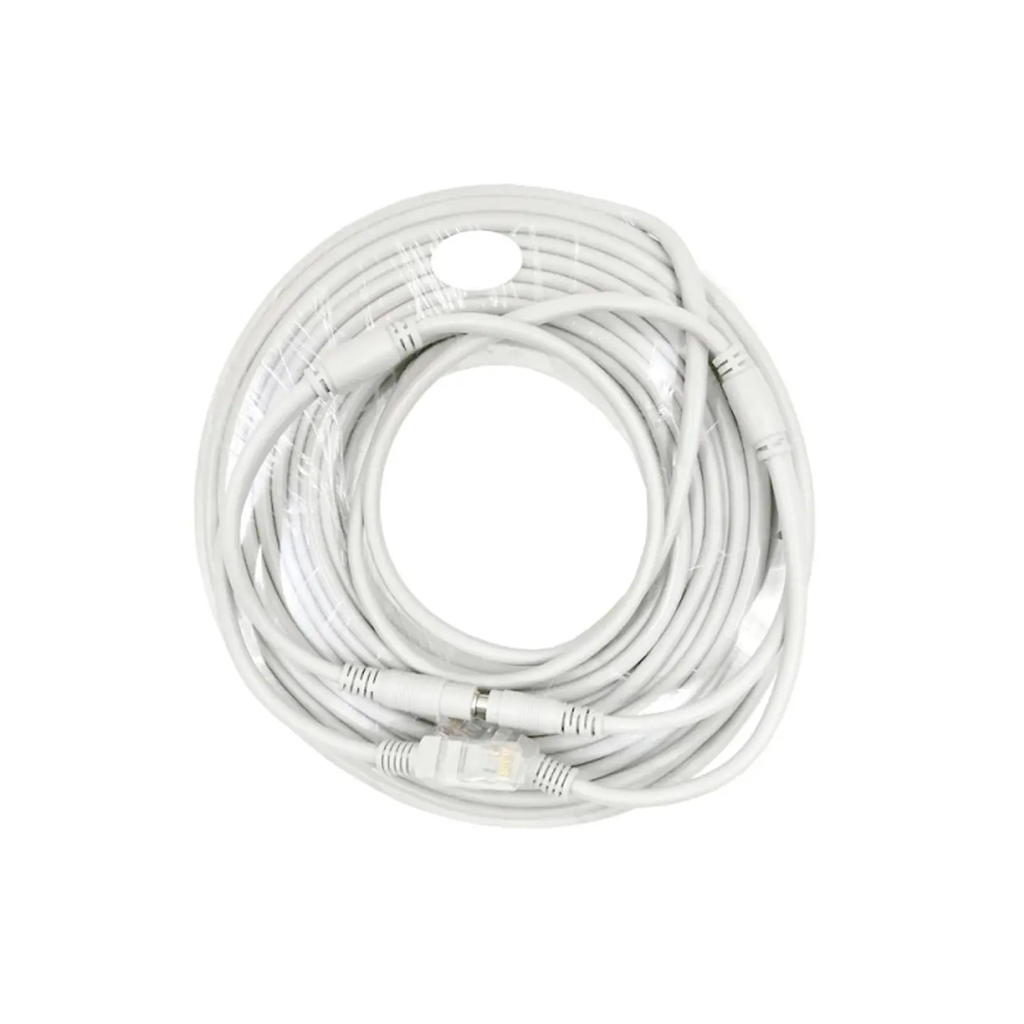 Cable Ethernet Rj45 + Dc Poder Cat5E 10 Mts Para Cámaras Ip Nvr Cctv 4