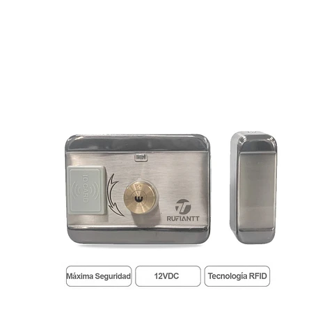 Chapa Electrica Todo En Uno Inteligente Rfid Control Acceso Para Puerta Porton Rufiantt