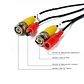 Cable Bnc Cctv 100 Metros Para Cámaras De Seguridad Video + Power Dc - Miniatura 2