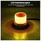 Baliza Led Con Imán Color Ambar Estroboscópica 12 - 60Vdc Emergencia - Miniatura 5
