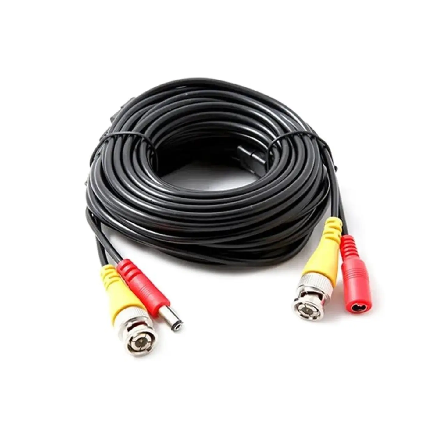 Cable Bnc Cctv 100 Metros Para Cámaras De Seguridad Video + Power Dc 3