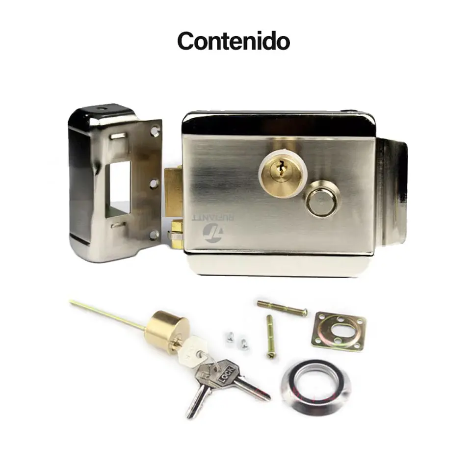 Chapa Eléctrica Cerradura Para Puerta Portón Citófonia Video Portero 5