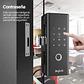 Cerradura Inteligente Para Puerta Vidrio 10-12mm Huella Tarjeta Clave ZLK - Miniatura 5