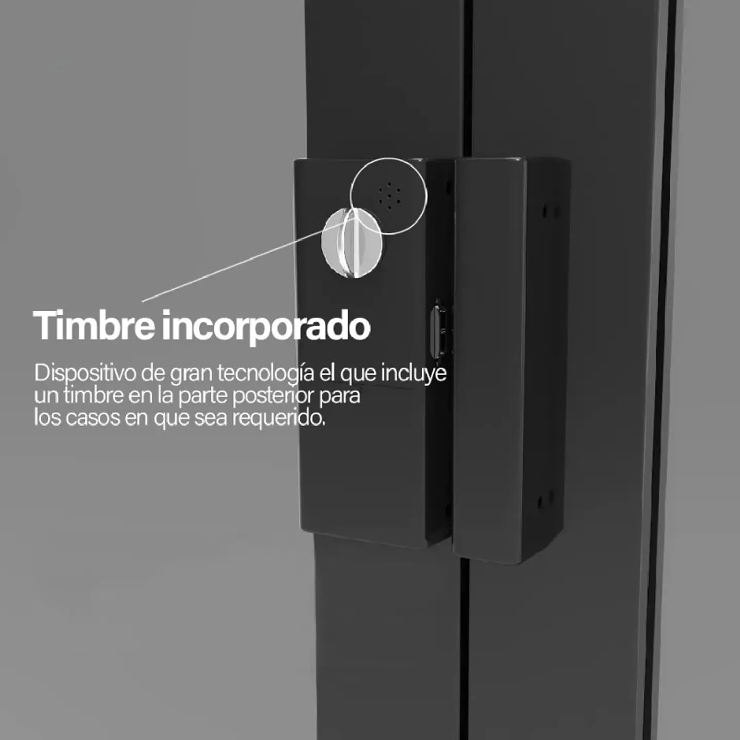 Cerradura Inteligente Para Puerta Vidrio 10-12mm Huella Tarjeta Clave ZLK 7
