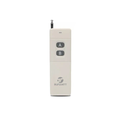 Control Remoto Rf Largo Alcance 5000 Metros 2 Botones Inalámbrico