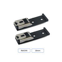 Adaptador De Riel Din Estándar 35 Mm Para Rtu Gsm Fácil Instalación